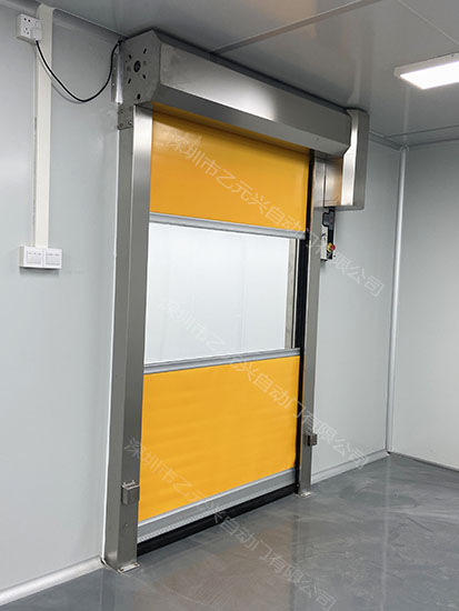 車(chē)間快速卷簾門(mén)-工業(yè)車(chē)間定制案例圖片